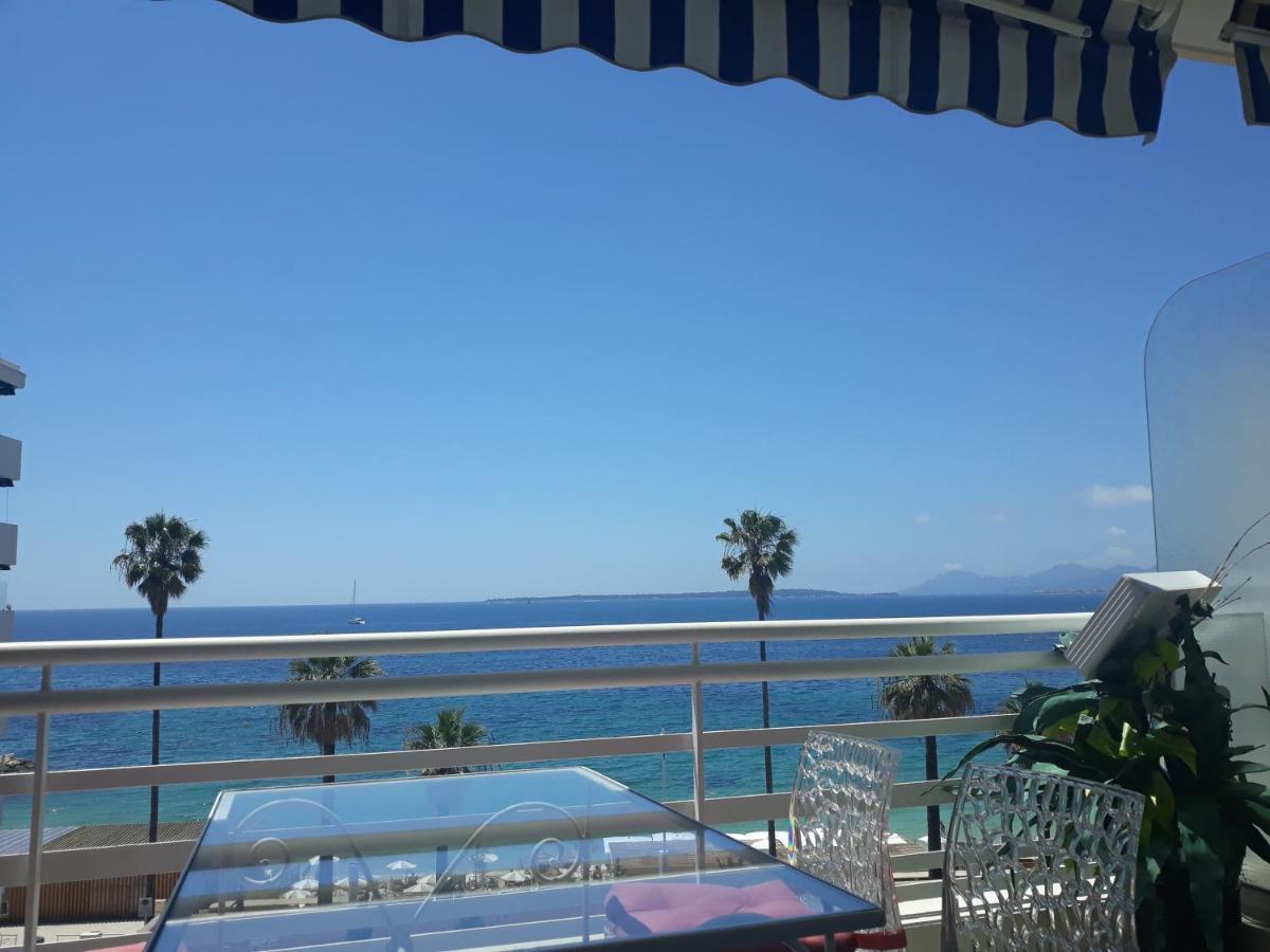 ז'ואן-לה-פינס Le Palais Du Tropique Appartement Vue Mer 5E Etage Avec Ascenseur מראה חיצוני תמונה